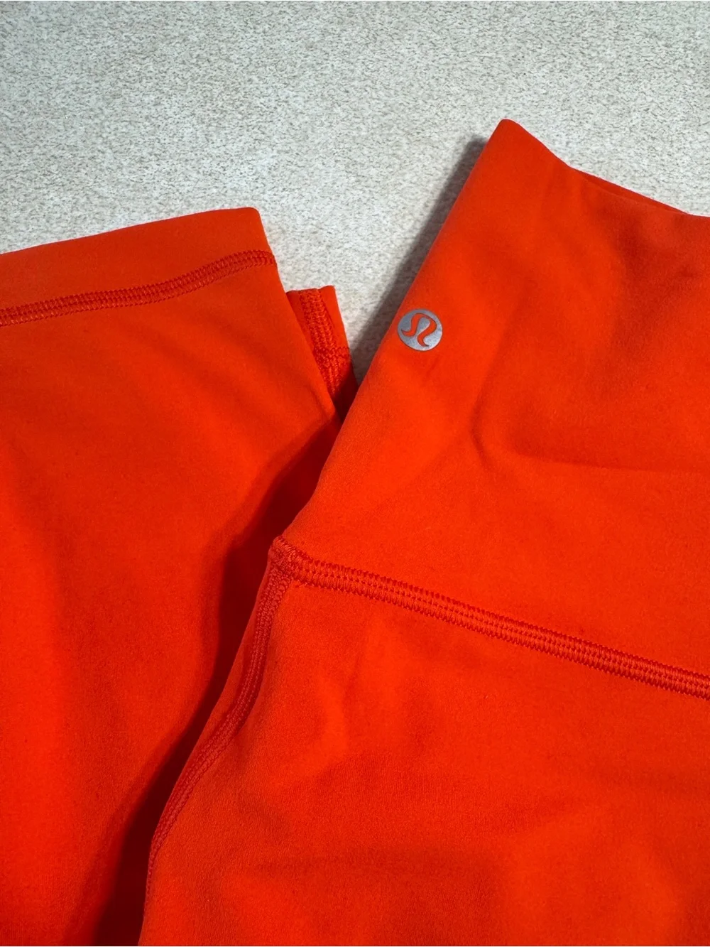 lululemon Align High-Rise Leggings in Vibrant Orange 25”